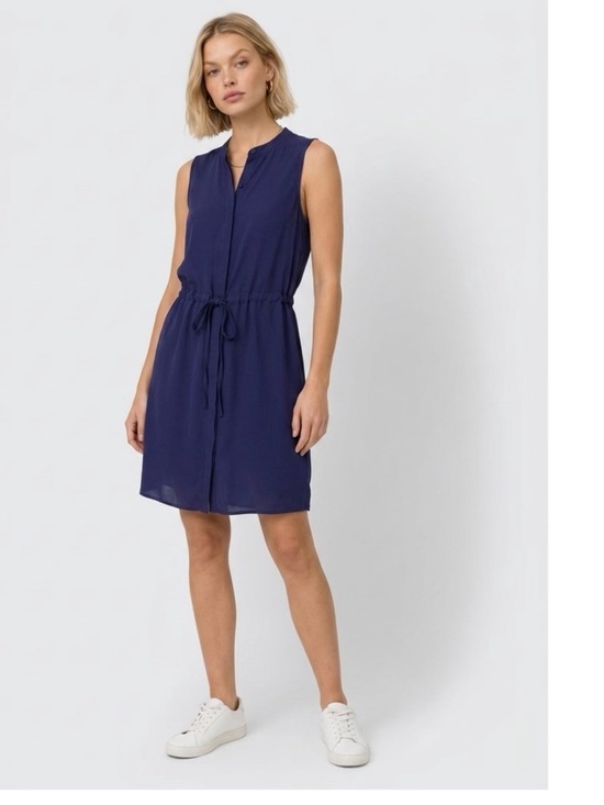 Madewell Other - Madewell Navy Sleeveless Tie-Waist Coverup Dress